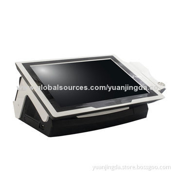 15-inch All-in-one free point of sale software with Touch Screen Monitors and 80mm Receipt Printer